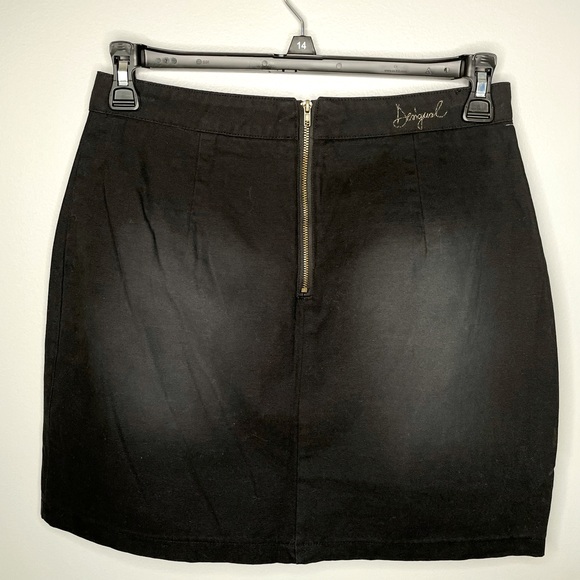 Desigual Black Denim Skirt - Jackie - Picture 5 of 10